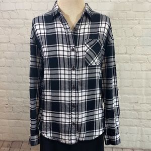 Wild Fable Plaid Flannel Shirt Size Medium